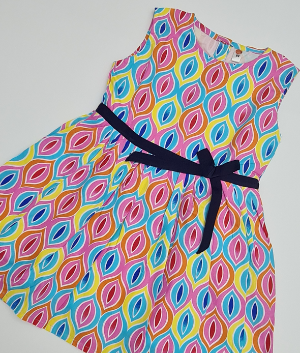 Abstract Cotton Frock