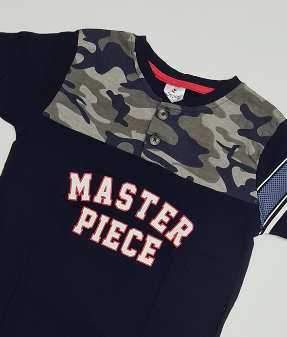 Master Piece Navy Camo T-Shirt