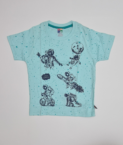 Blue Space Carnival T - Shirt