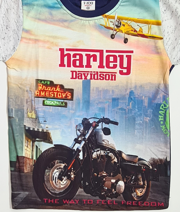 Kids T-Shirt with Harley Print