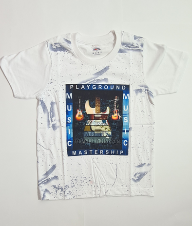 Kids T-Shirt with Music Playground Print