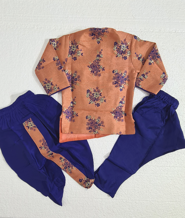 Kids Sherwani Set with Pajama & Dhoti